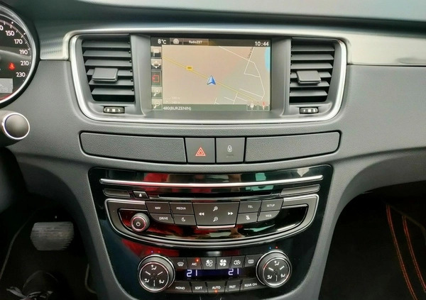 Peugeot 508 cena 77900 przebieg: 77913, rok produkcji 2016 z Trzemeszno małe 781